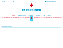 Tablet Screenshot of carokissen.com